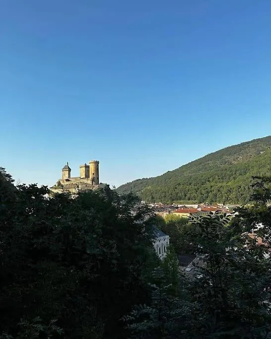 Apartmán 3 Pieces Spacieux Plein Centre, Parking,Clim, Terrasse, Jardin Foix Francie