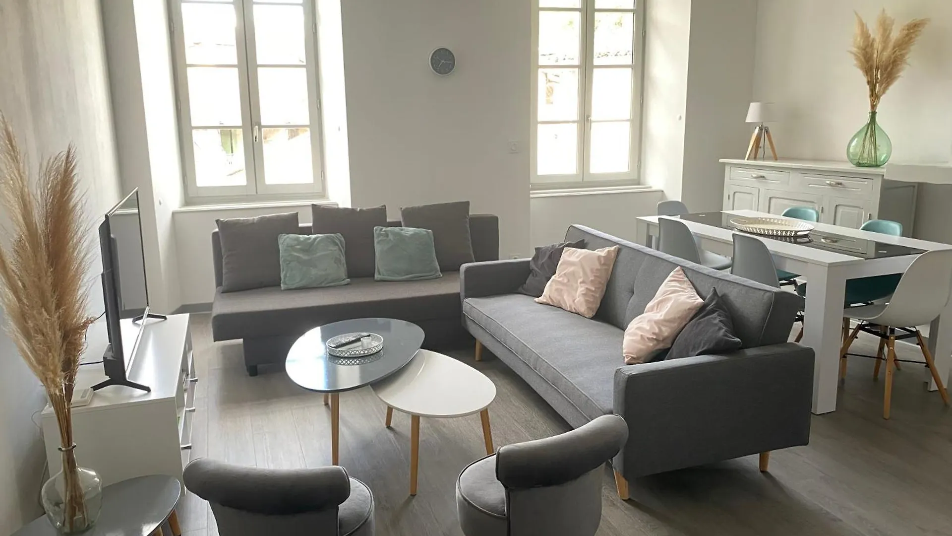 3 Pieces Spacieux Plein Centre, Parking,Clim, Terrasse, Jardin Foix