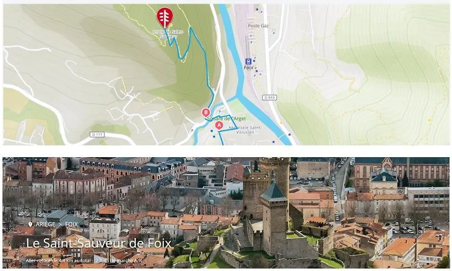 Apartmán 3 Pieces Spacieux Plein Centre, Parking,Clim, Terrasse, Jardin Foix